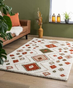 Boho rug​ - Artisan white/multi - sfeer