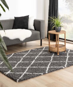 Berber rug - Habitat grey/white - sfeer