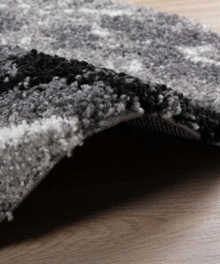 Round marble rug - Marble Artisan grey - close up, thumbnail Round marble rug - Marble Artisan grey - close up, thumbnail