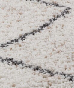 Berber runner rug - Artisan Tizi white/grey - close up materiaal, thumbnail