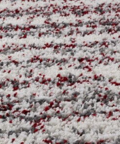 Berber rug - Artisan Essa grey/red - close up materiaal, thumbnail