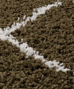 Berber rug - Habitat olive green/white - close up, thumbnail Berber rug - Habitat olive green/white - close up, thumbnail