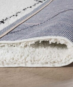 Berber runner rug - Artisan Atla white/black - close up, thumbnail Berber runner rug - Artisan Atla white/black - close up, thumbnail