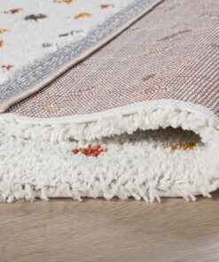 Polka dot rug - Artisan white/multi - close up, thumbnail