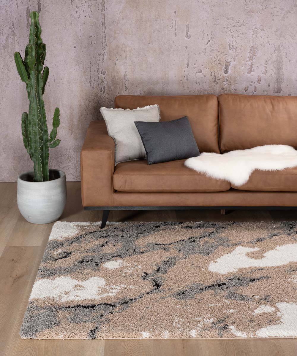 Runner rug marble - Artisan beige - sfeer Runner rug marble - Artisan beige - sfeer