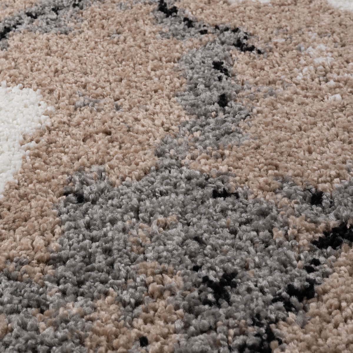 Runner rug marble - Artisan beige - close up Runner rug marble - Artisan beige - close up