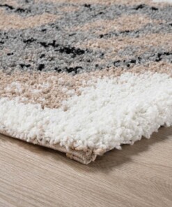Square marble rug - Marble Artisan beige - close up, thumbnail Square marble rug - Marble Artisan beige - close up, thumbnail