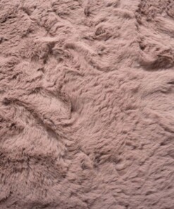 Square thick rug - Comfy plus pink - close up, thumbnail