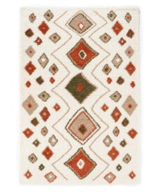Boho runner​ rug - Artisan white/multi - overzicht, thumbnail