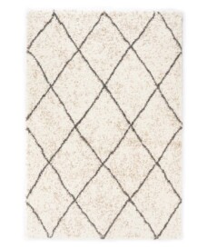 Berber rug - Artisan Ouar white/grey - overzicht, thumbnail