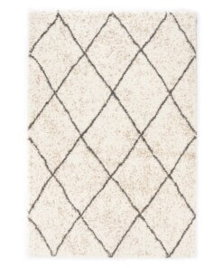 Berber rug - Artisan Ouar white/grey - overzicht