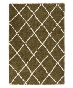 Thick Diamond Rug Artisan - Olive green/White - overzicht, thumbnail Thick Diamond Rug Artisan - Olive green/White - overzicht, thumbnail