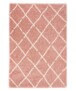 Berber rug - Artisan pink/white - overzicht, thumbnail
