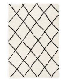 Berber runner rug - Artisan white/black - overzicht, thumbnail