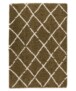 Berber rug - Habitat olive green/white - overzicht, thumbnail