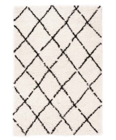 Berber rug - Habitat white/black - overzicht, thumbnail