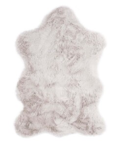 Kids rug sheep - Fluffy light grey - overzicht boven