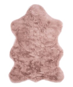 Kids rug sheep - Fluffy pink - overzicht boven