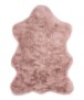 Kids rug sheep - Fluffy pink - overzicht boven, thumbnail