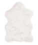 Kids rug sheep - Fluffy white - overzicht boven, thumbnail