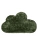 Childrens rug cloud - Fluffy olive green - overzicht boven, thumbnail