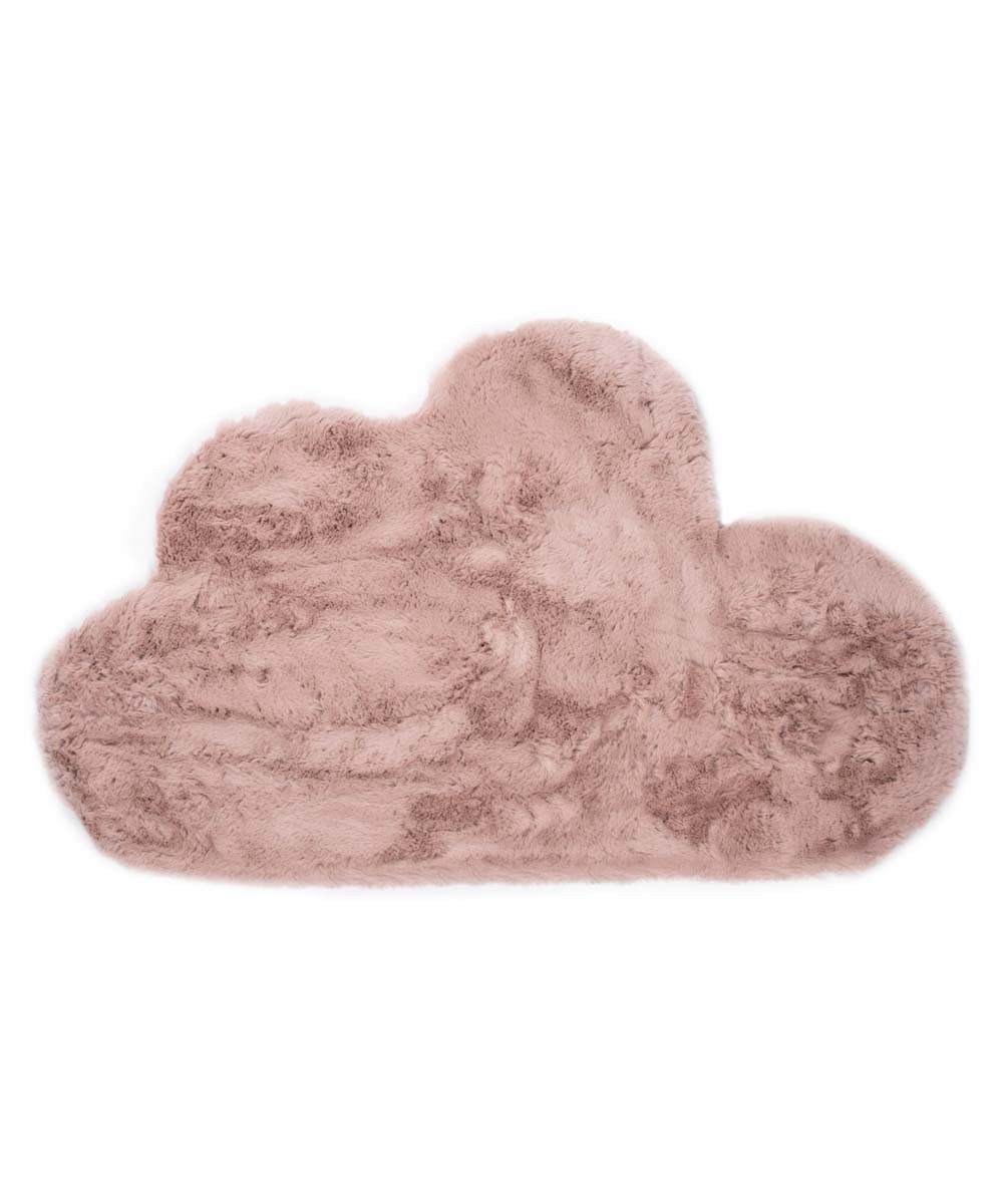 Childrens rug cloud - Fluffy pink - overzicht boven Childrens rug cloud - Fluffy pink - overzicht boven
