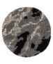 Round marble rug - Marble Artisan grey - overzicht, thumbnail
