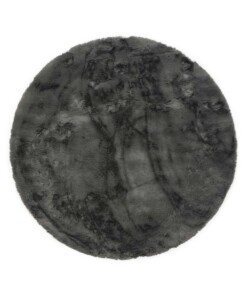 Round thick rug - Comfy plus dark grey - overzicht
