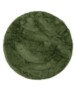 Round thick rug - Comfy plus olive green - overzicht, thumbnail