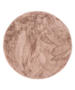 Round thick rug - Comfy plus pink - overzicht