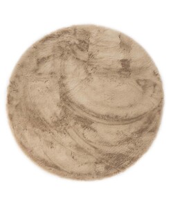 Round thick rug - Comfy plus taupe - overzicht