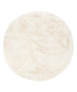 Round thick rug - Comfy plus white - overzicht