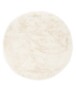 Round thick rug - Comfy plus white - overzicht, thumbnail