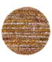 Round berber rug - Artisan Essa multi/ochre yellow - overzicht, thumbnail