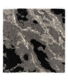 Square marble rug - Marble Artisan grey - overzicht, thumbnail