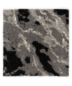 Square marble rug - Marble Artisan grey - overzicht