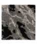 Square marble rug - Marble Artisan grey - overzicht, thumbnail