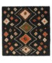 Square boho rug​ - Artisan anthracite/multi - overzicht, thumbnail