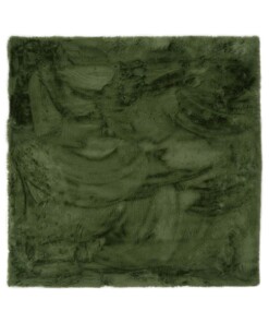 Square thick rug - Comfy plus olive green - overzicht, thumbnail