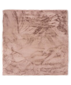 Square thick rug - Comfy plus pink - overzicht