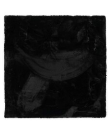 Square thick rug - Comfy plus black - overzicht, thumbnail