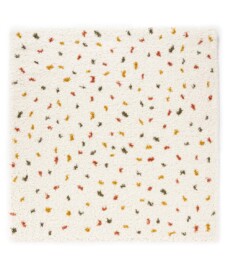 Square polka dot rug - Artisan white/multi - overzicht, thumbnail