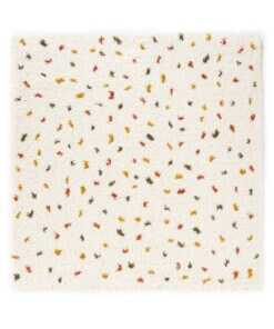 Square polka dot rug - Artisan white/multi - overzicht
