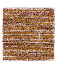 Square berber rug - Artisan Essa multi/ochre yellow - overzicht, thumbnail