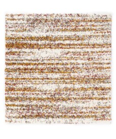 Square berber rug - Artisan Essa white/multi - overzicht, thumbnail