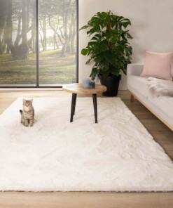 Fluffy rug - Comfy plus white - sfeer