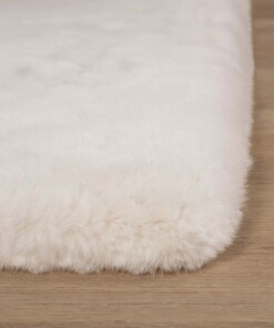 Square thick rug - Comfy plus white - close up, thumbnail