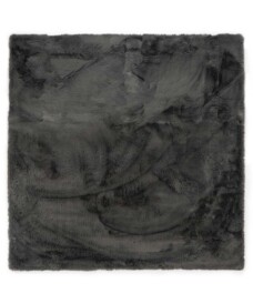 Square thick rug - Comfy plus dark grey - overzicht, thumbnail