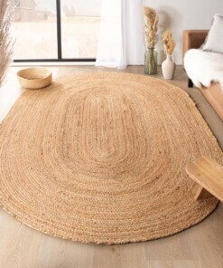 Oval jute rug - Boho & me natural - sfeer