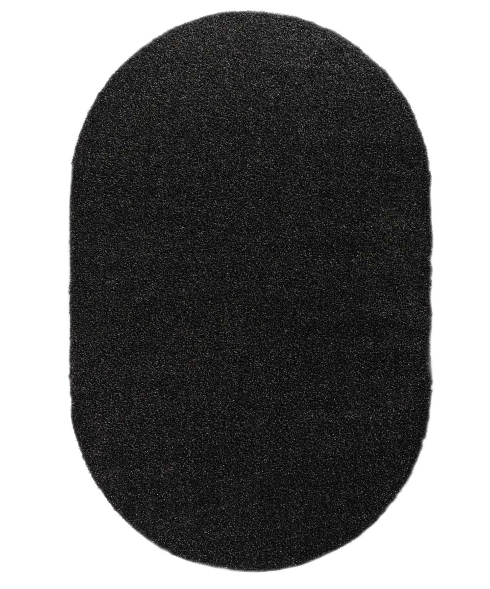 Thick oval rug - Shaggy Trend anthracite - overzicht Thick oval rug - Shaggy Trend anthracite - overzicht